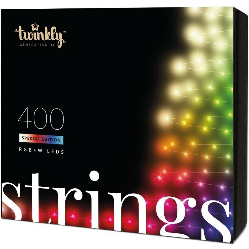 Image of Luci di Natale Strings Smart 400 led rgb + w ii Generazione Twinkly