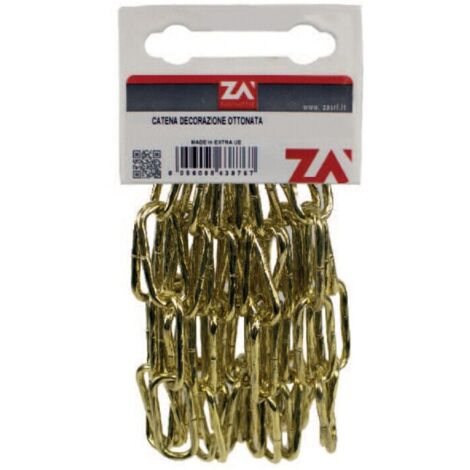 CATENA MAGLIA LUNGA RITORTA 2,5 MM 2,5 M OTTON