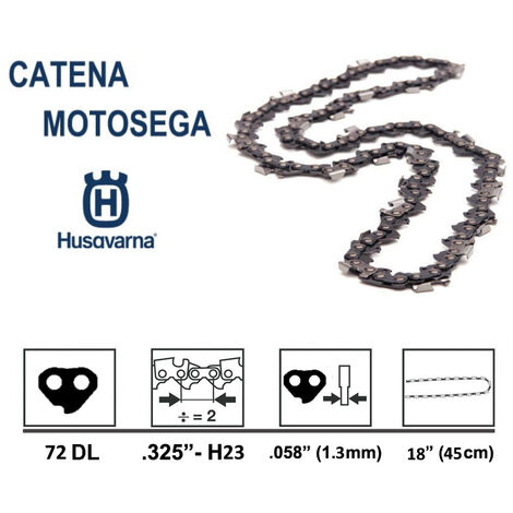 CATENA HUSQVARNA X-CUT S93G 56 MAGLIE 40CM 3/8 MINI 1.3MM