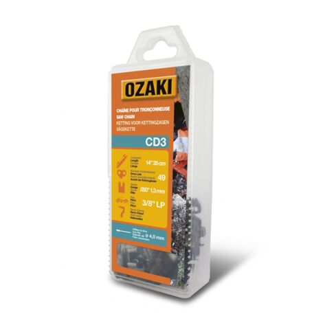 Catena motosega quadrata 3/8"LP 050 (1,3mm) 49 trascinatore (E49) OZAKI