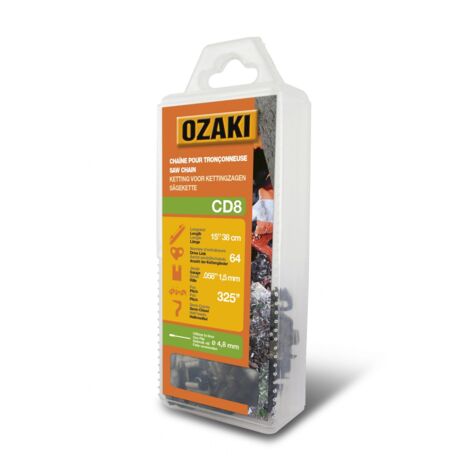 Catena motosega quadrata 325" 058 (1,5mm) 64 trascinatore (E64) DOLMAR - ECHO - EFCO - EINHELL - HANDY - HUSQVARNA