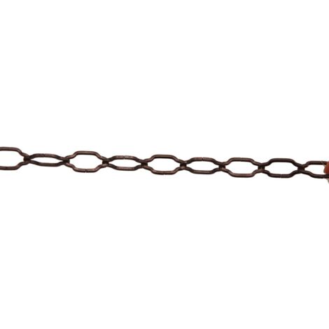 CATENA ORNAMENTALE PRETAGLIATA CATTEDRALE 2,5 mt - bronzata -