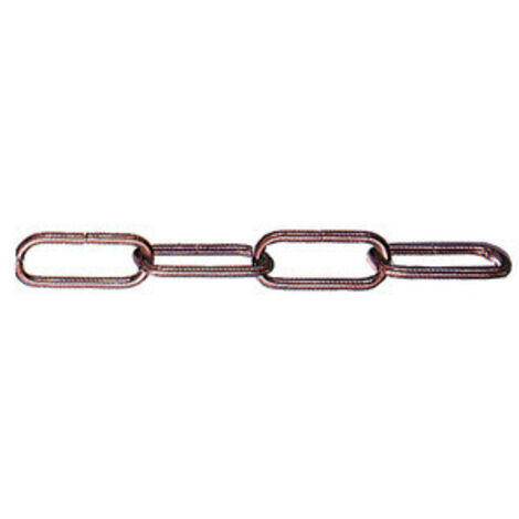 CATENA PER LAMPADARIO FILO TONDO 3,8 MM NICHEL- 15,0 ml