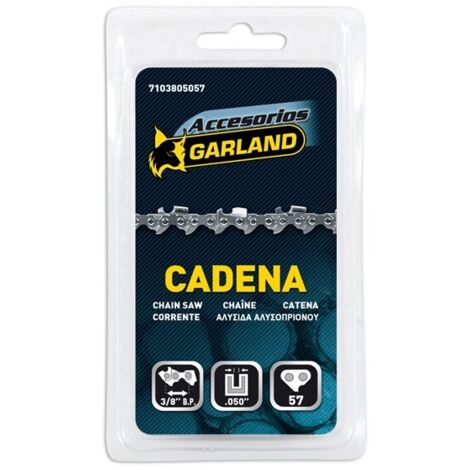 Catena per motosega 16" 57 maglie 3/8" passo 0,050"