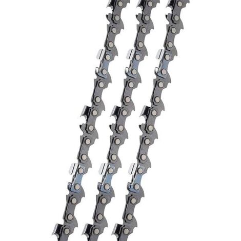 Catena per motosega 52 maglie 3 x 35 cm 3/8"LP 1,1 mm Catena per motosega a basso contraccolpo compatibile con Bosch AKE 35 S AKE 35-19 S, Einhell, Husqvarna, Makita, Dolmar, Oregon e