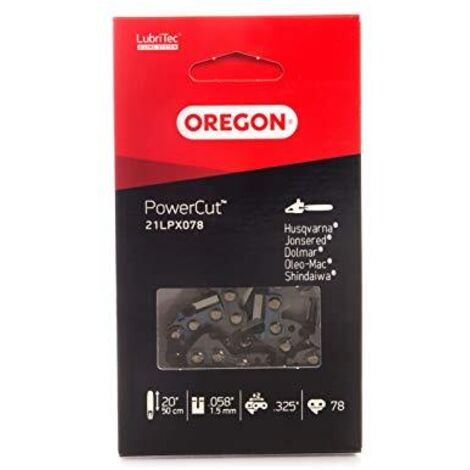 Catena per motosega Oregon 21LPX078E Passo: .325" Calibro: 1.5 Maglie: 78 - PowerCut