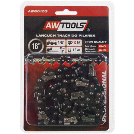 CATENA PER SEGA AWTOOLS 40cm/ 56/3/8""/1.3 / LINEA NERA