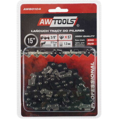 CATENA PER SEGA AWTOOLS 40cm/57/3/8""/1.3 / LINEA NERA