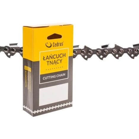 Catena per sega Cedrus da 3/8 1,3 denti lunghi 52 maglie A1FT-DH-52E mezzo scalpello