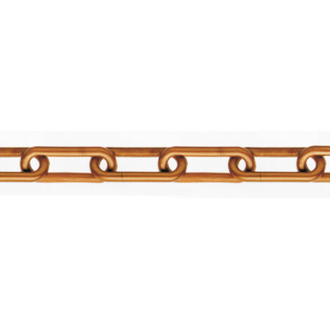 Catena plastificata ramata 52x21x6 mt 5 - masidef