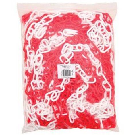 CATENA SEGNALETICA HAND - PLT BIANCO/ROSSO D.MM 5 MT 25 - 1 pezzo