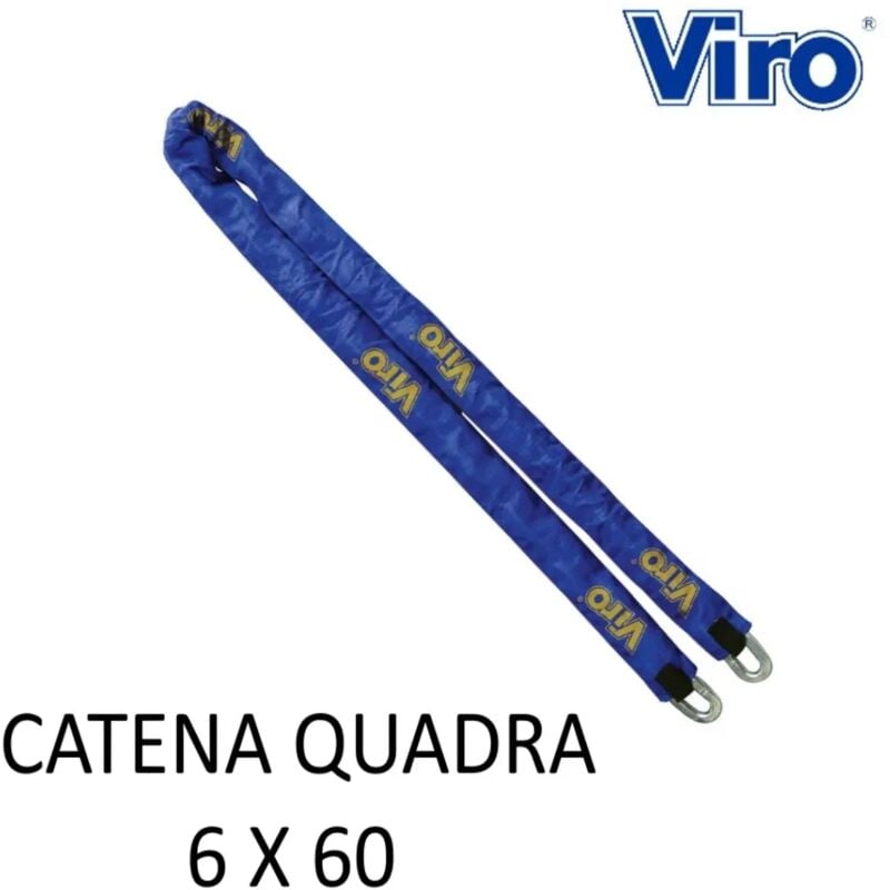 Viro - catena CM.60 a sezione quadra da MM.6 con