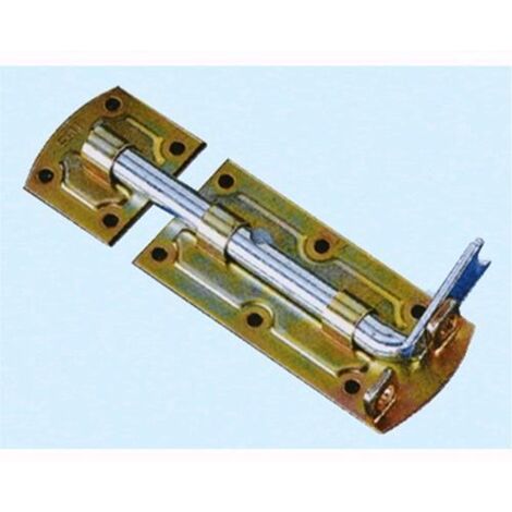 Catenacci Comunello portalucchetto su piastra Art. 760 - Lunghezza cm. 27 Conf. 10 Pz