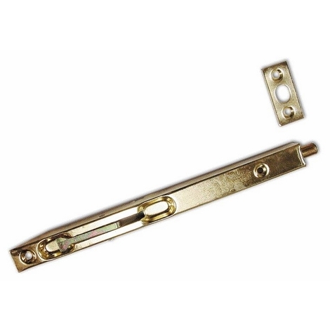 Chiusura a chiavistello per porta, bloccabile, acciaio, Ø 7.5mm bronzo -  THIRARD