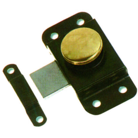 CATENACCIO AUTOMATICO TARGETTES FERRO VERNICIATO VARIE MISURE (23821V) mm.30 (12554)