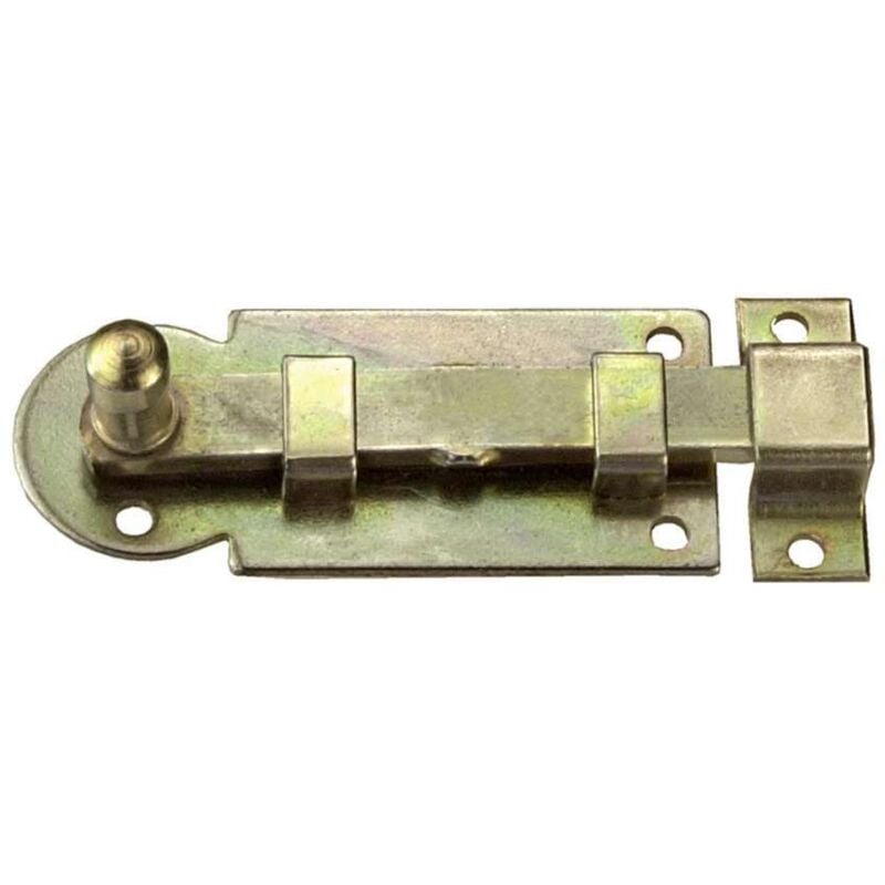 Image of Connex - catenaccio diritto zincato giallo - 80 x 25 mm.