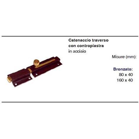 Catenaccio Masidef traverso mm160 x 40