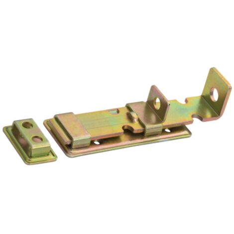 catenaccio portalucchetto art 892 acciaio asta piatta 48x146 mm porte