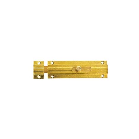 CATENACCIO TRASVERSALE CON INCONTRO IN OTTONE LUCIDO- - mm.100x31 - 5 pezzi