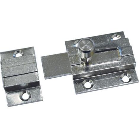CATENACCIO TRASVERSALE OTTONE NICHEL.  60MM """
