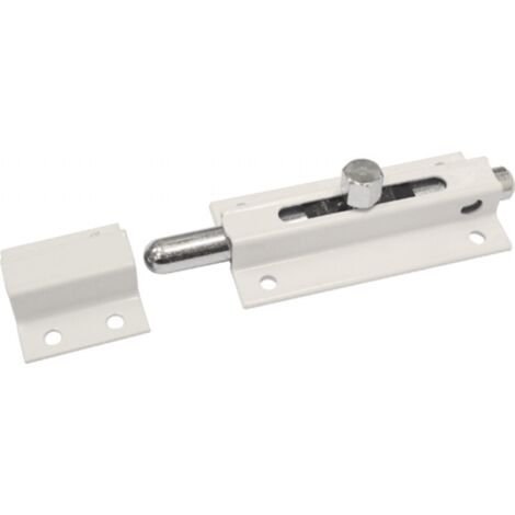 CATENACCIO TRASVERSALE Verniciato BIANCO 11 cm - 815 Conf. 12 pz
