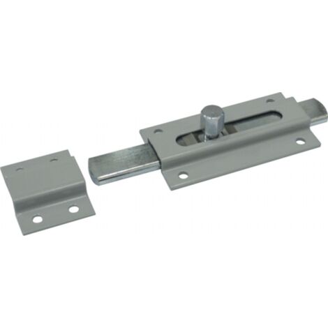 CATENACCIO TRASVERSALE Verniciato GRIGIO 11 cm - 812 Conf. 12 pz