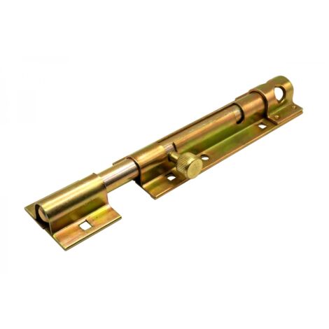 CATENACCIOLO A CANNONE IN OTTONE 80 MM ORO- 10,0 pz