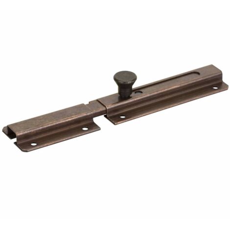 Catenacciolo Orizzontale Ferro Bronz. 200 Mm - 10 Pz