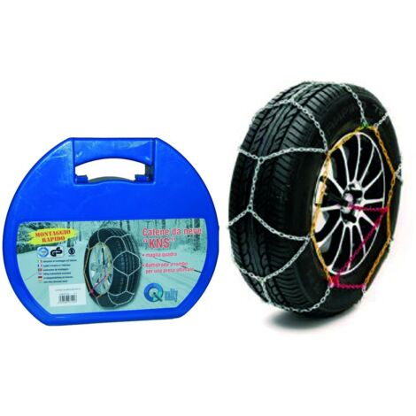 Catene da neve a maglia quadra 9 mm - Misura: 90