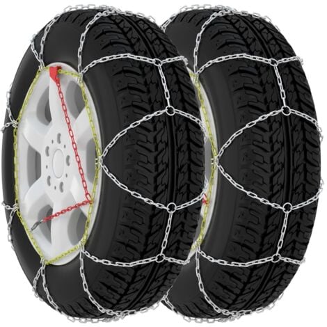 CATENE DA NEVE OMOLOGATE O-NORM TUV SMC 9mm PER PNEUMATICI GOMME 215/60 R  17 : : Auto e Moto