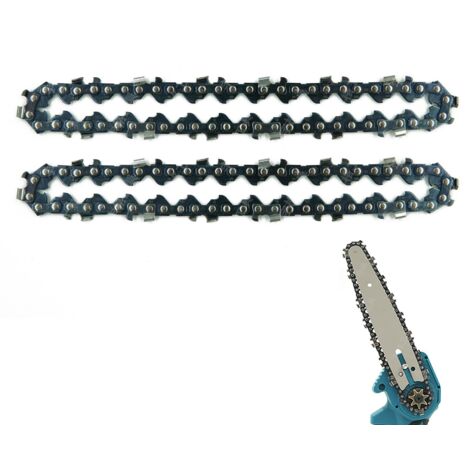 Catene per seghe da 6", passo 1/4, spessore catena 0,043/1,1 mm, maglie di trasmissione 37DL, per mini seghe manuali da 6"