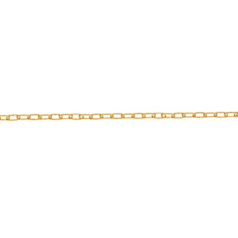 CATENELLA AD ANELLI OTTONE 10X6X1,3 LUNGHEZZA 2 METRI SET 5 PEZZI - MASIDEF