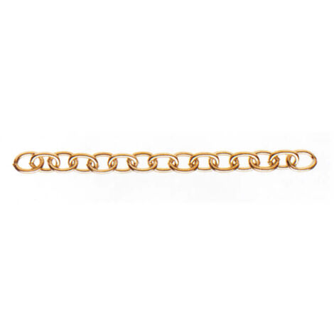 CATENELLA OVALE NICKEL 8X6X1