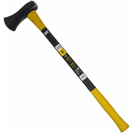 Caterpillar – Hache Merlin 79 cm – Poids 3,75 kg – Acier carbone pour fendre bûches – J25250