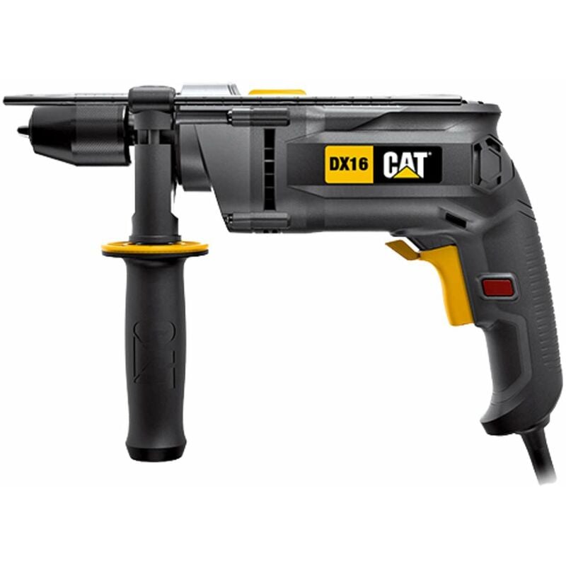 Caterpillar - Outils - Perceuse à percussion 13 mm, 850 w DX16