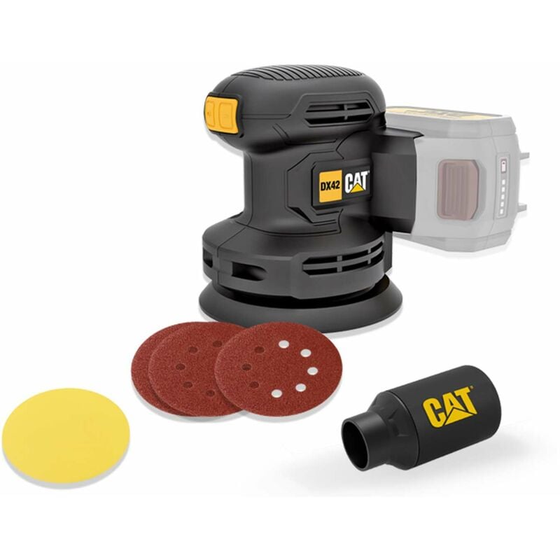 Caterpillar - Outils - Ponceuse sans fil 125 mm DX42B
