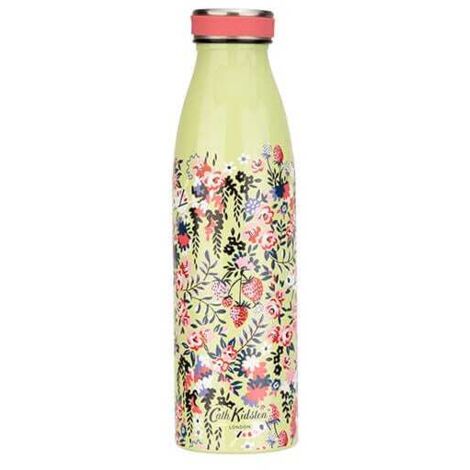 Cath Kidston Painted Table Ditsy Floral Stainless Steel Bottle Green 460ml