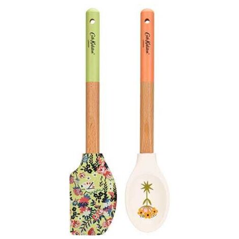 Cath Kidston Painted Table Silicone & Wood Utensil Set