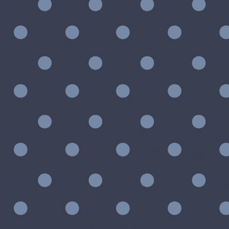 Cath Kidston Vliestapete Button Spot Navy  10mx52cm