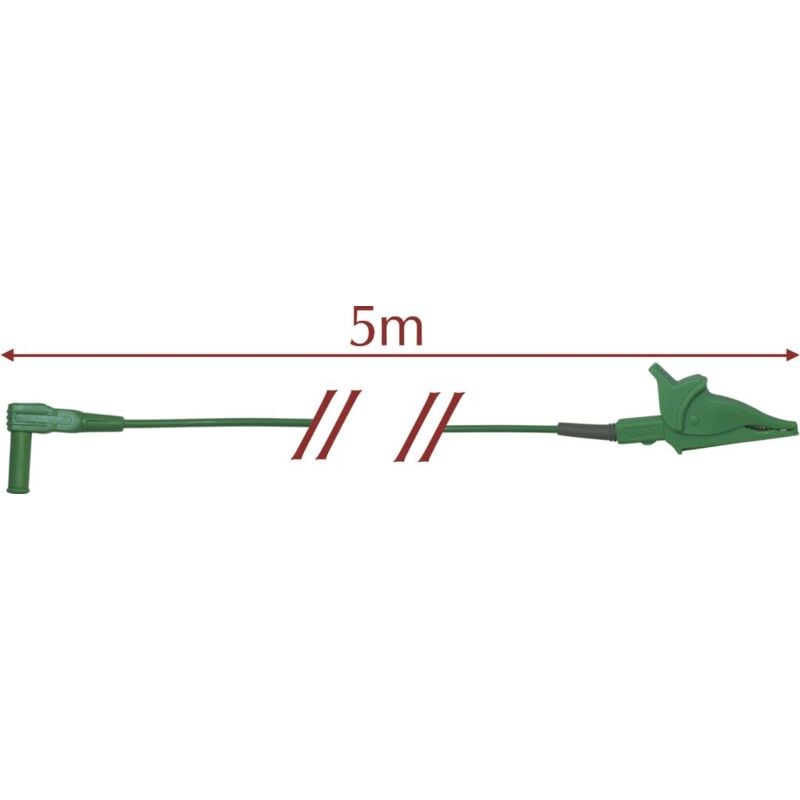 Catiii - 600V cordons de mesure verts longs egatronik Ega Master