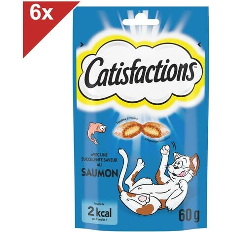 MM_UNVERIFIED_BRAND CATISFACTIONS Friandises au saumon pour chat et chaton (6x60g)