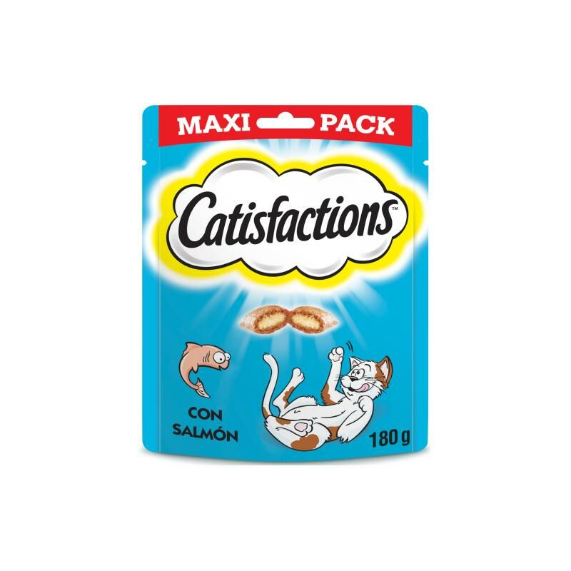 

Megapack Salmón 180gr Premio para gatos - Catisfactions