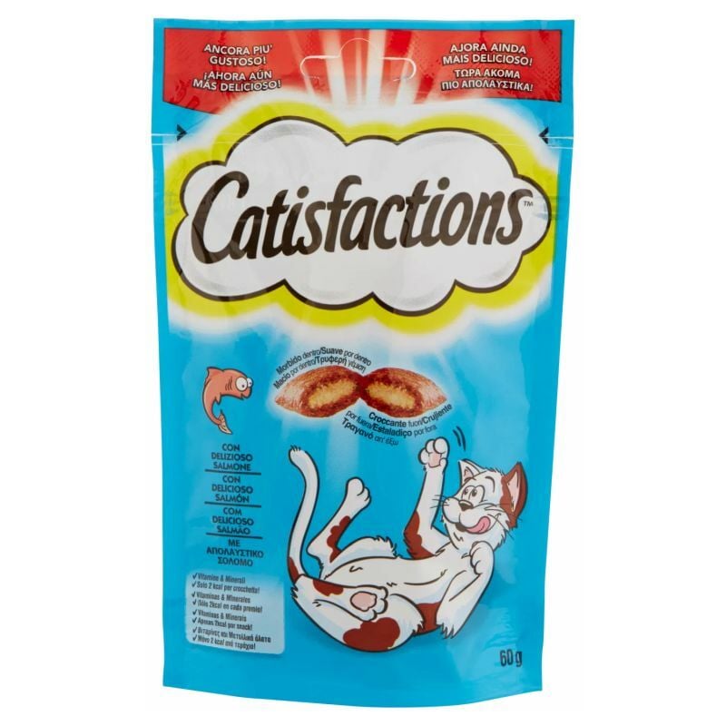 Snack Gatto Salmone 60gr - Catisfactions