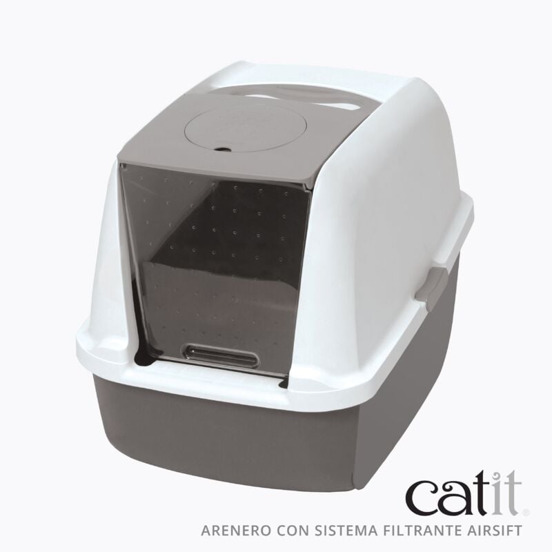

Catit arenero cerrado, gris