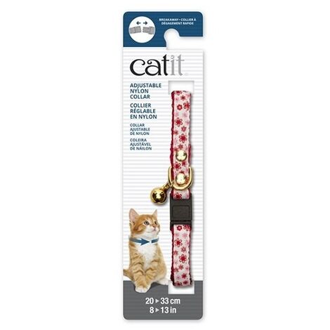 CATIT COLLAR Breakay Dorado Remache, Flores