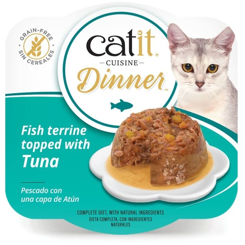 

dinner pescado 80g/ at�n y zanahoria - Catit