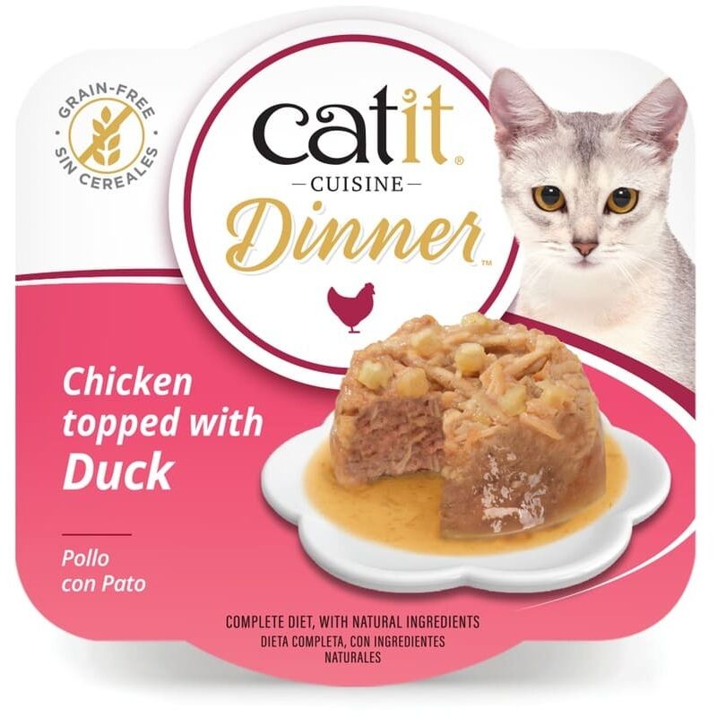 

Catit dinner pollo 80g con pato y patata