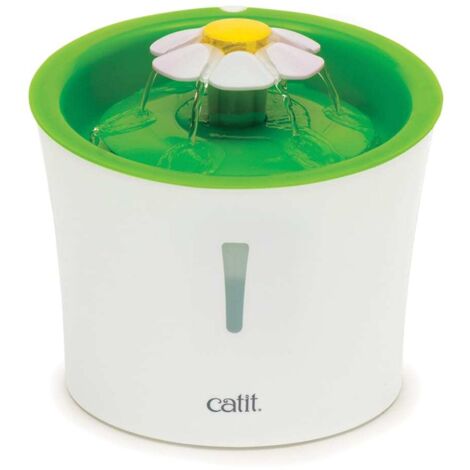 CATIT FLOWER FOUNTAIN BLUMENTRINKBRUNNEN 3L - IMMER FRISCHES WASSER FÜR IHRE KATZE, DURCH STÄNDIGE FILTERUNG