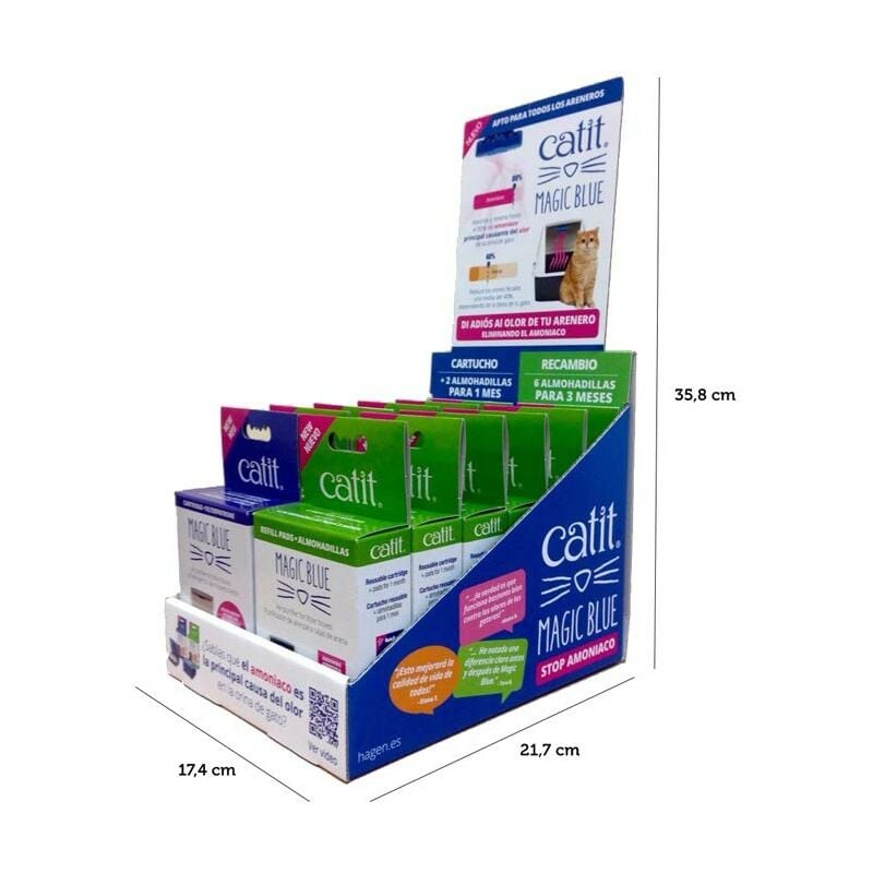 Cat It - Catit Magic Blue Aussteller 12 UDs