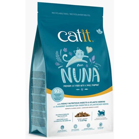 Catit Nuna - Pienso para gatos a base de proteínas de insectos